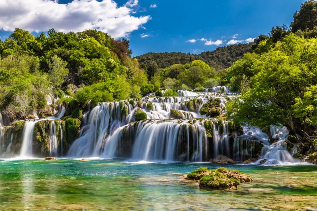 Krka Wasserfälle Skradinski Buk